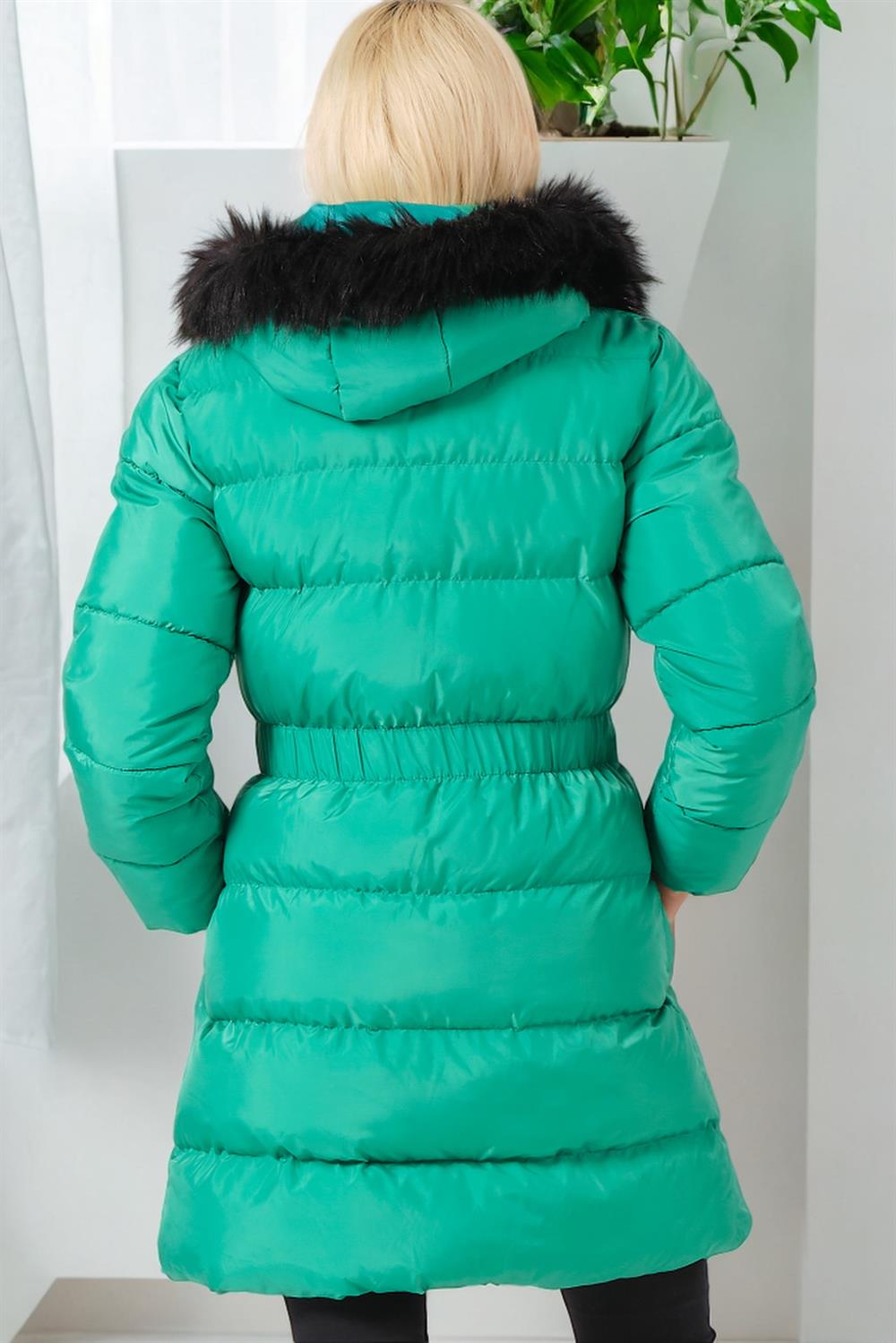 Z6764 HAINĂ DE DAMĂ DEWBERRY-VERDE DESCHIS