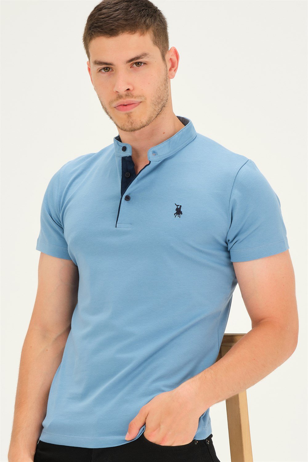 Tricou polo bărbați dewberry