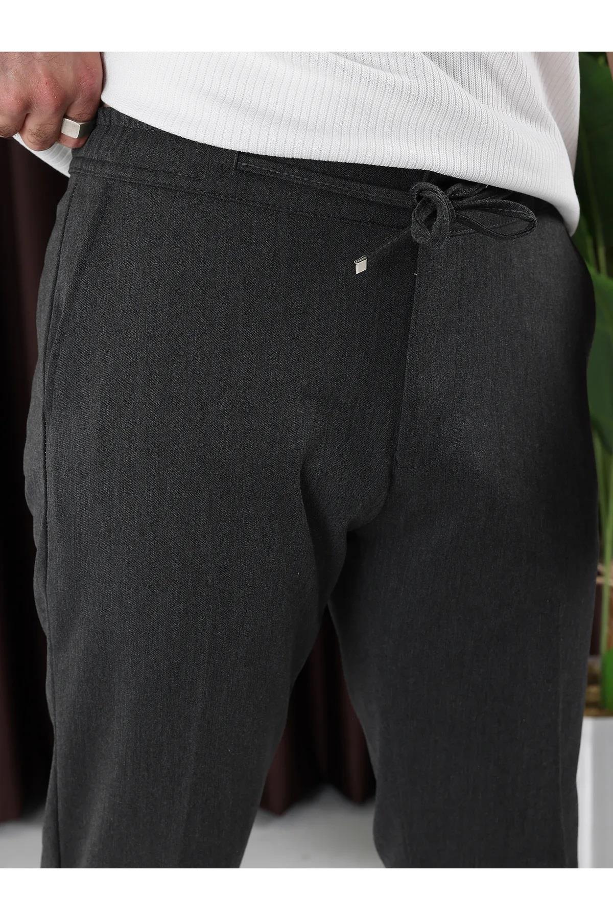 15728 Dewberry Slim Fit Jogger Mens Trousers-ANTHRACITE