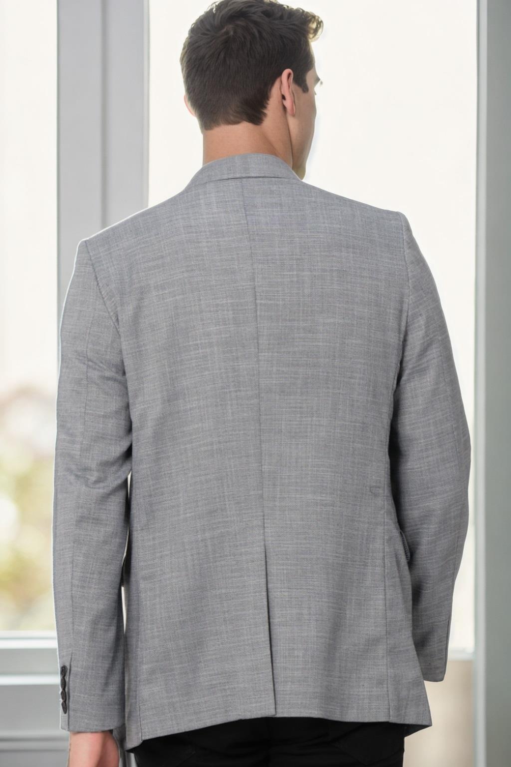 C9058 DEWBERRY MEN&#039;S JACKET-GREY-2