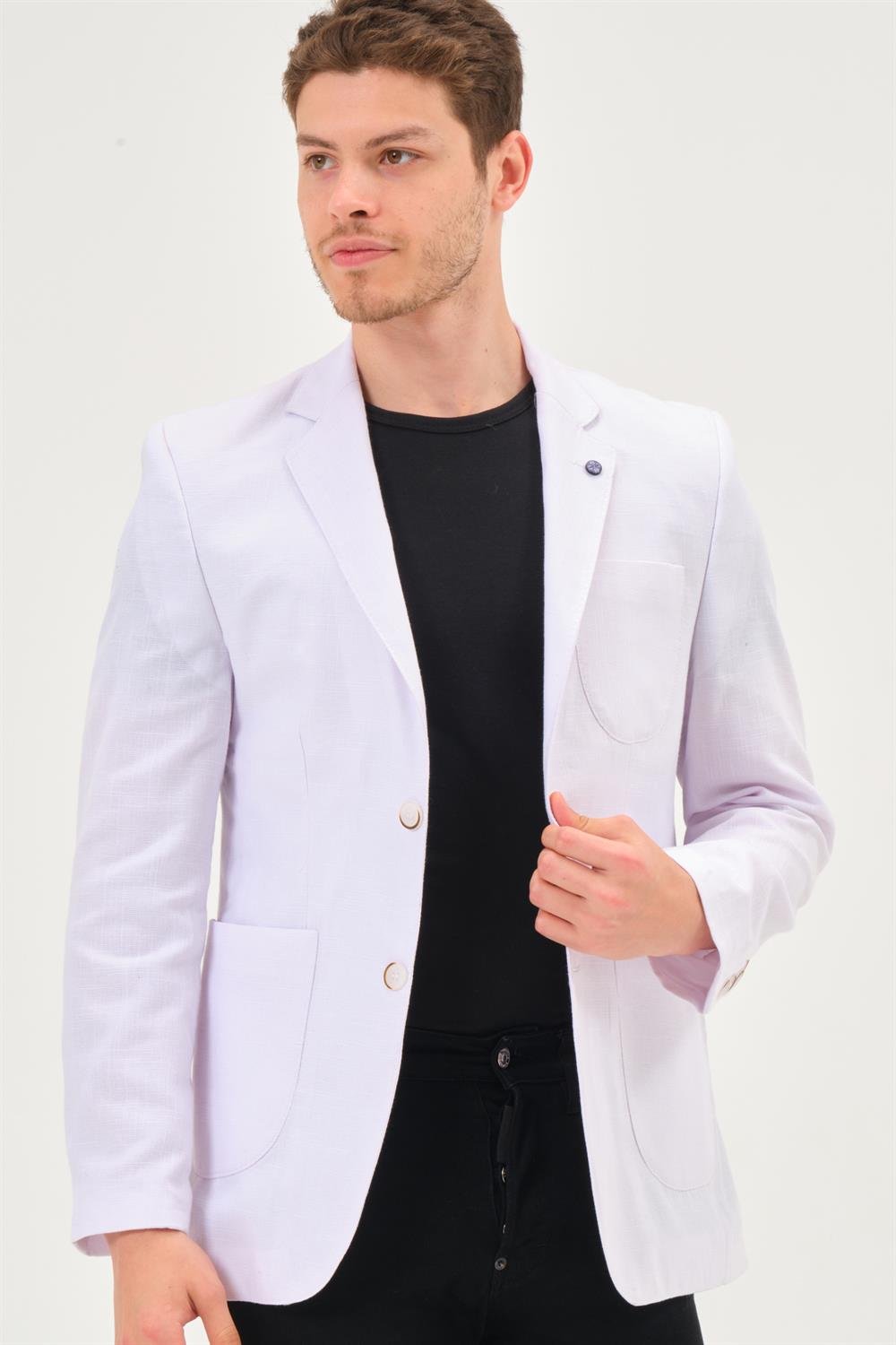 C9059 DEWBERRY MENS JACKET-SNOW WHITE