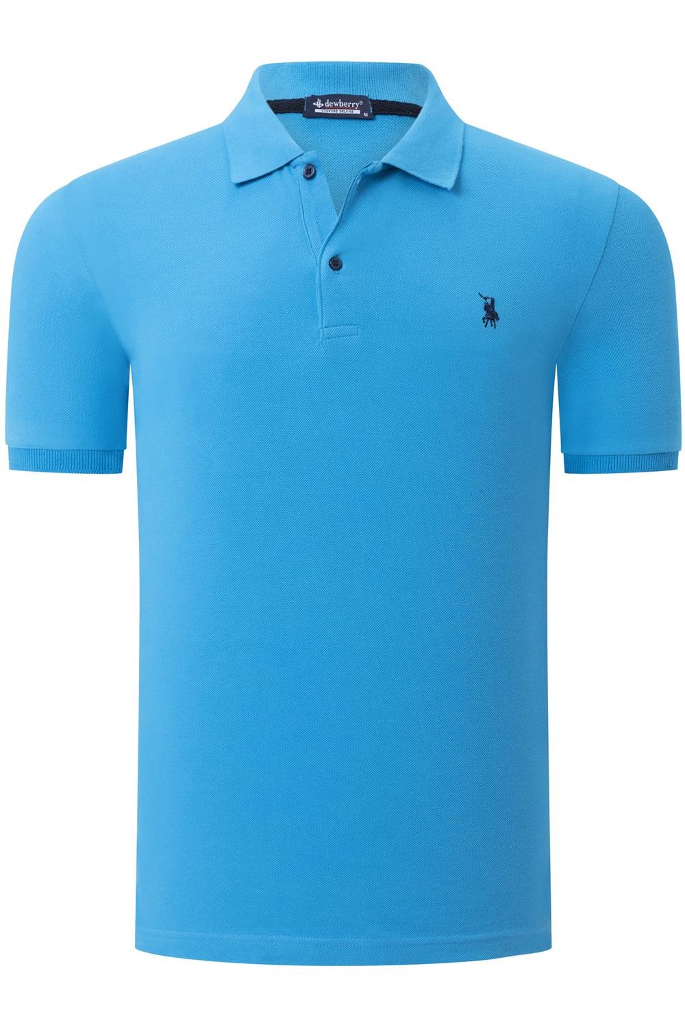 Tricou polo de barbati, dewberry