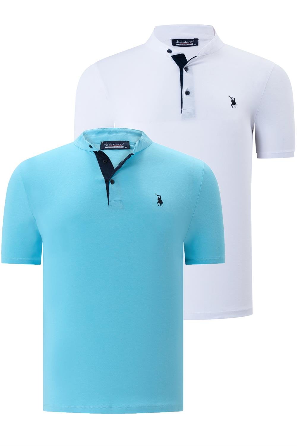 Tricou polo bărbați dewberry