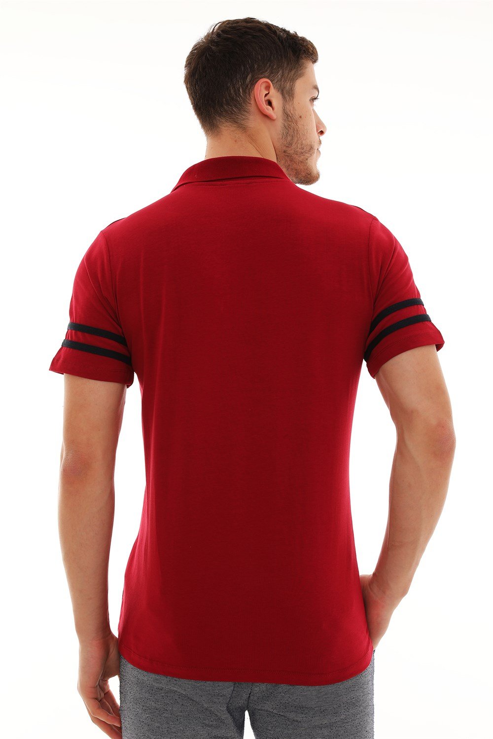 Tricou polo bărbați dewberry