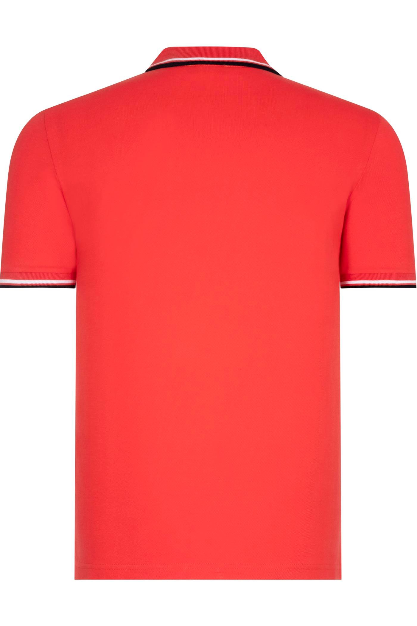 T9594 DEWBERRY MEN'S T-SHIRT-POMEGRANATE