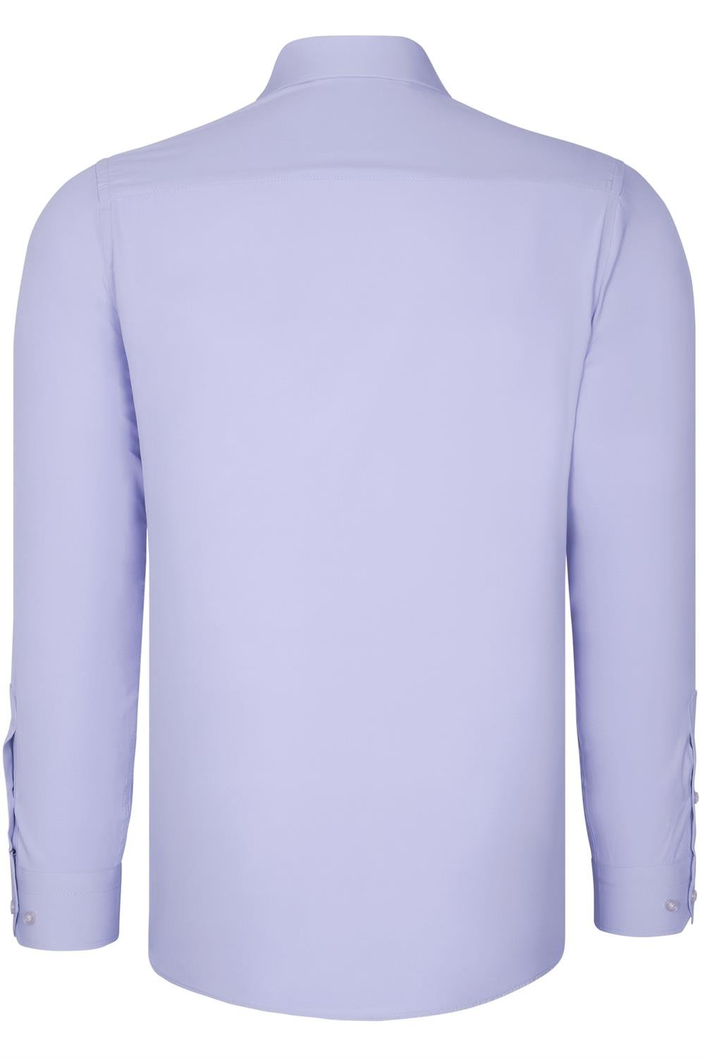 DUAL SET G726 DEWBERRY MENS SHIRTS-BLACK-LILAC