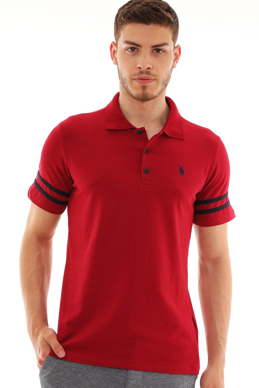 Tricou polo bărbați dewberry