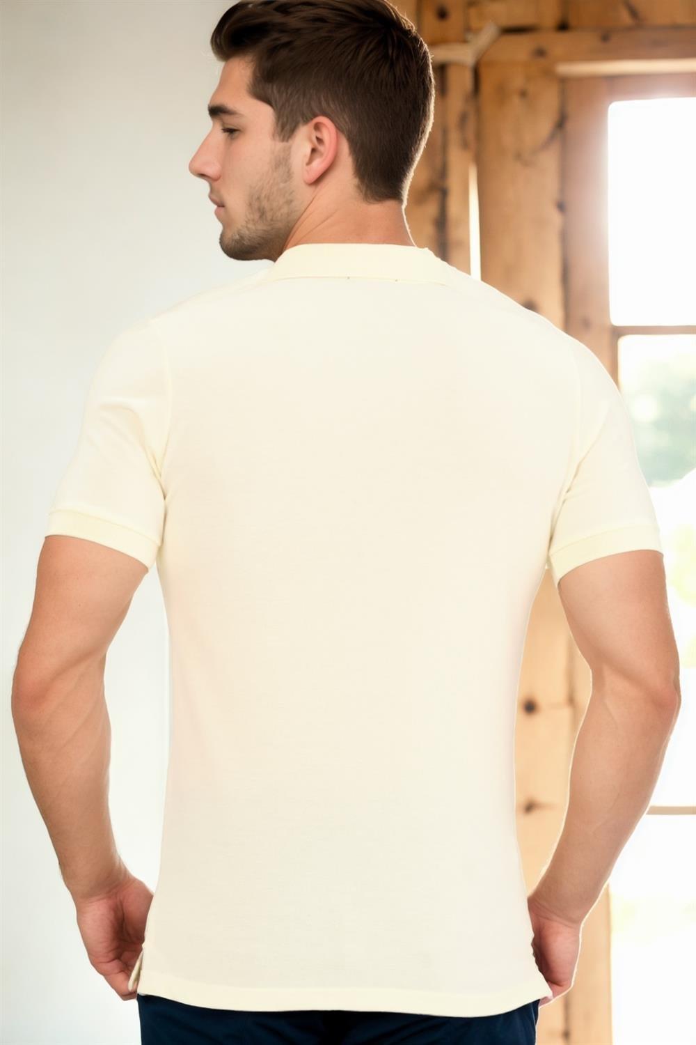 T9561 DEWBERRY MEN'S TSHIRT-BONE