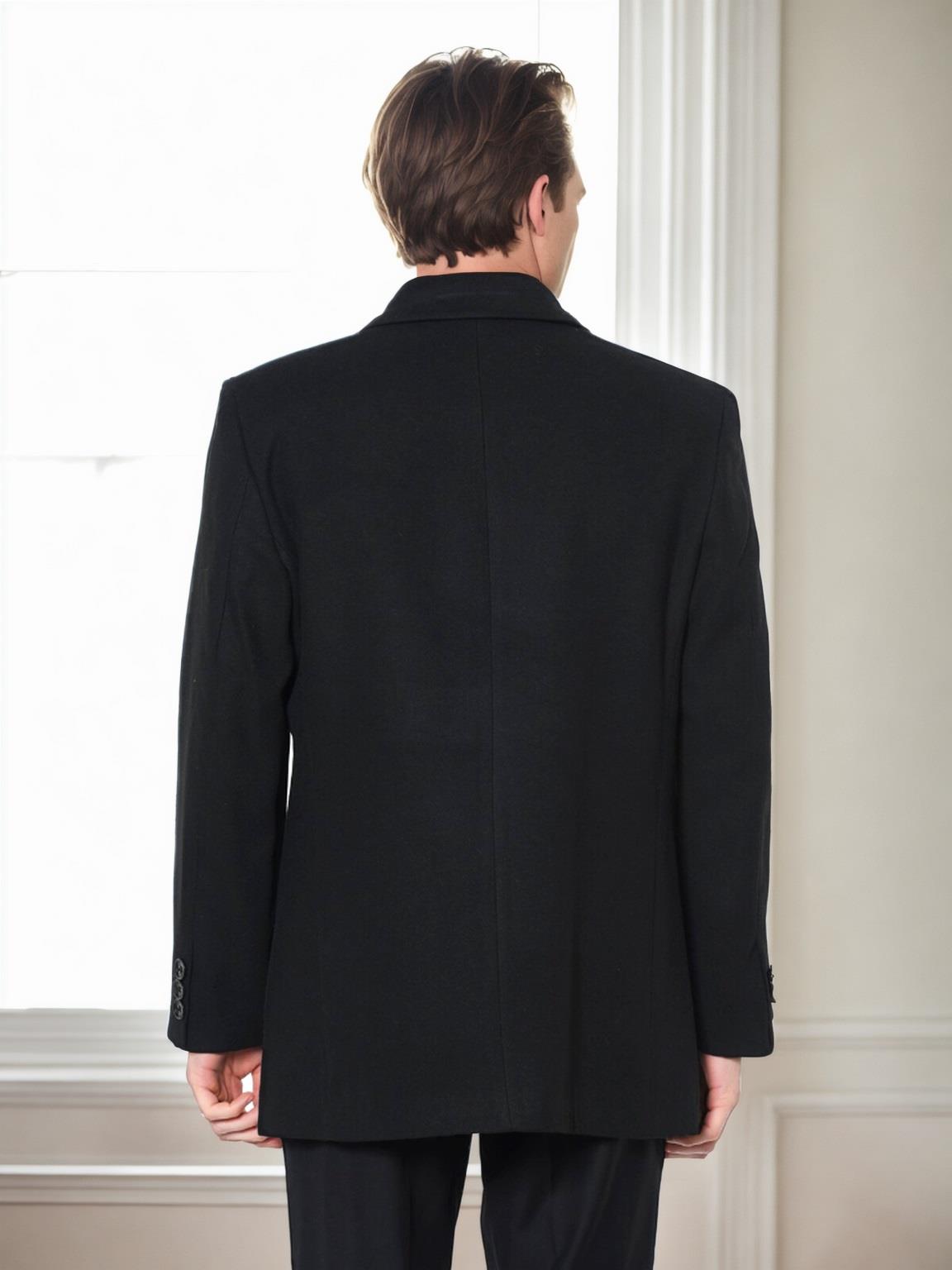 PLT9206 DEWBERRY MEN'S COAT-BLACK