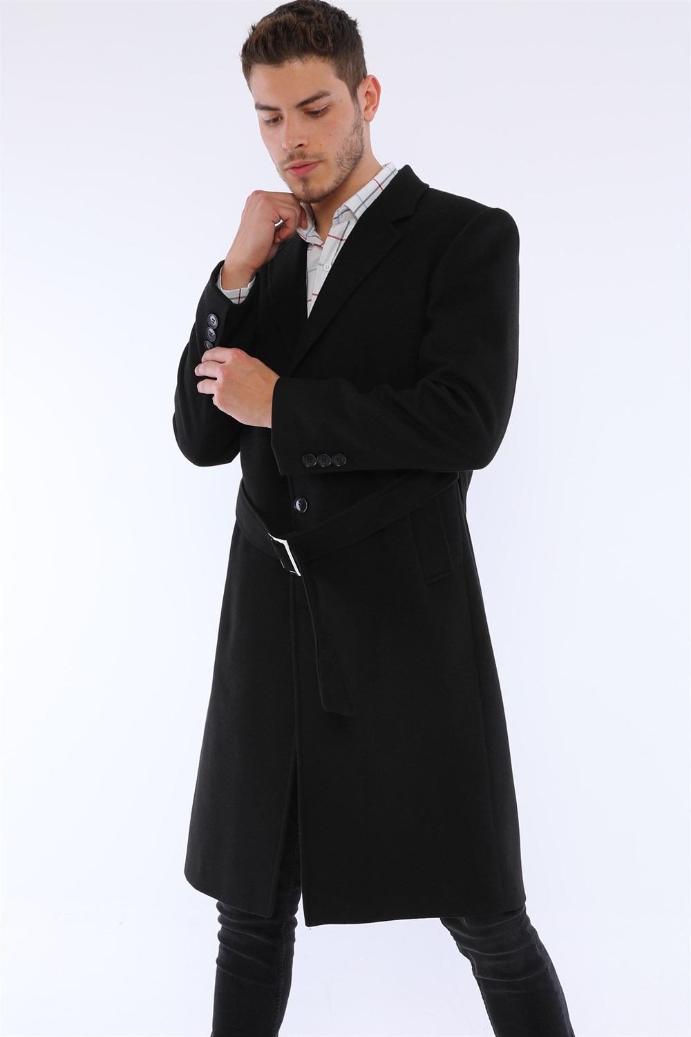 PLT8400 DEWBERRY MEN'S COAT-BLACK