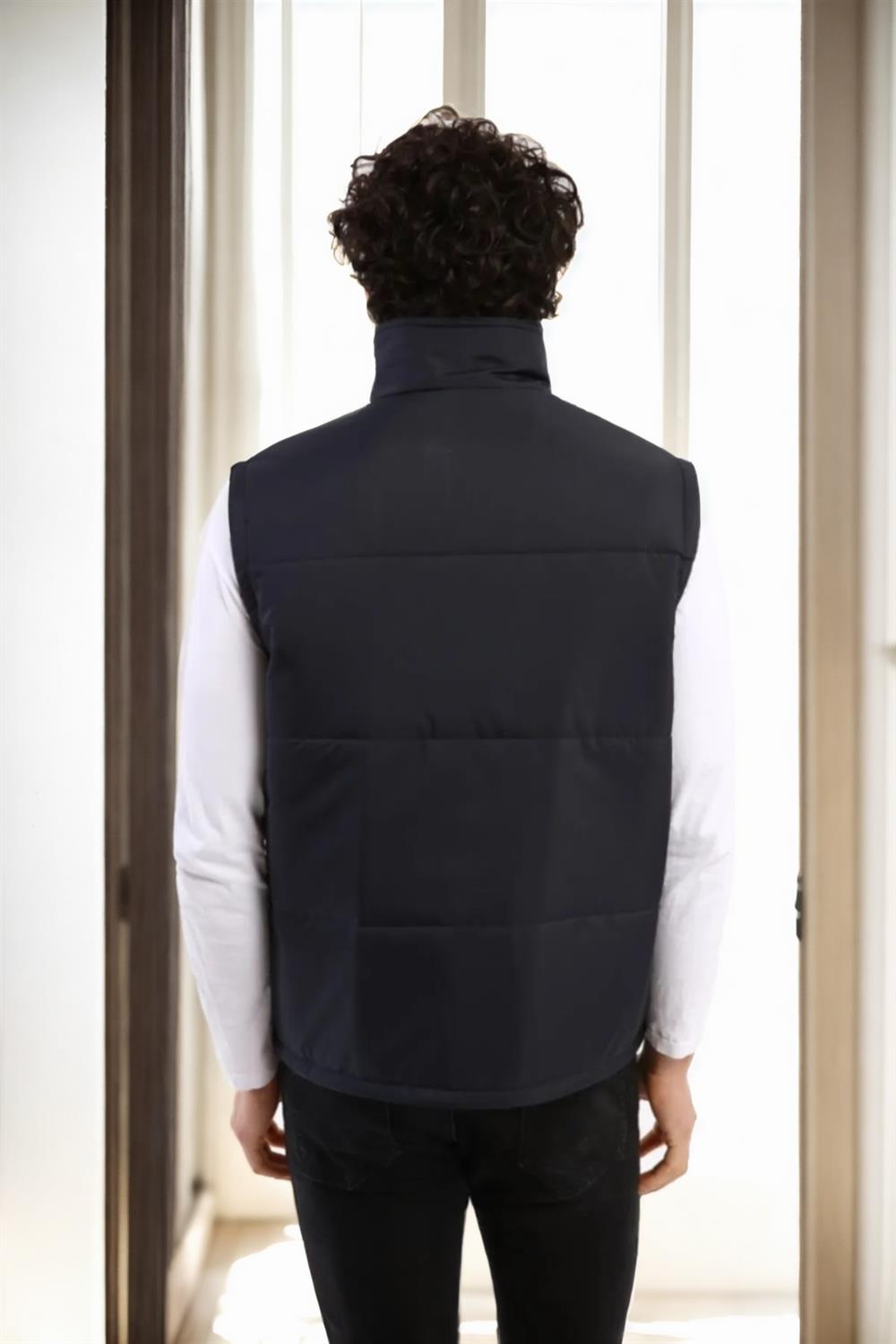 84478 Dewberry Classic Mens Vest-NAVY
