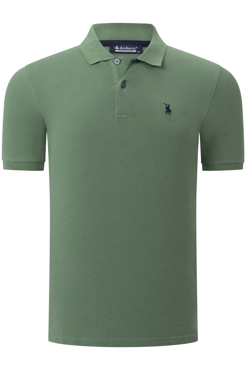 Tricou polo de barbati, dewberry