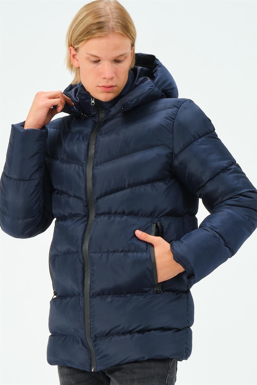 M8659 DEWBERRY MENS COAT-LACQUER