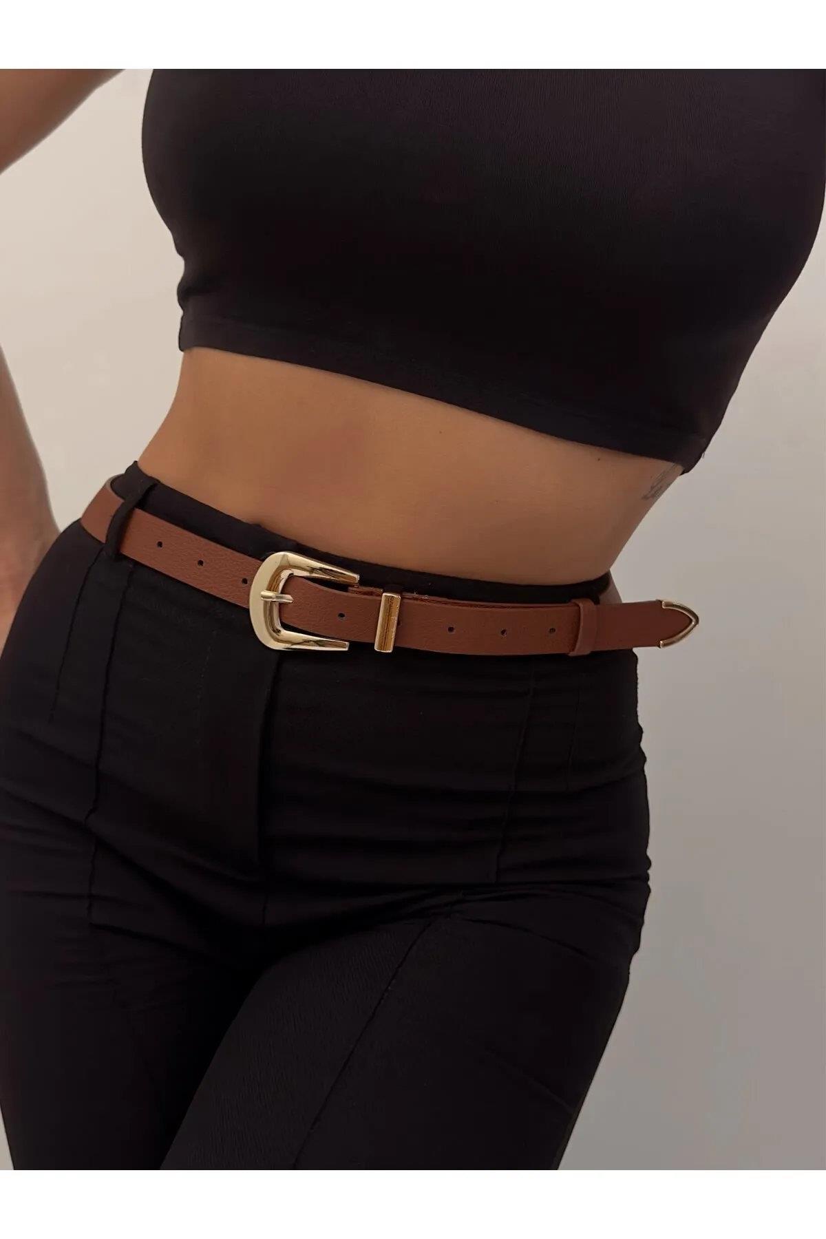 64824 Dewberry Womens Trouser Belt-TABA