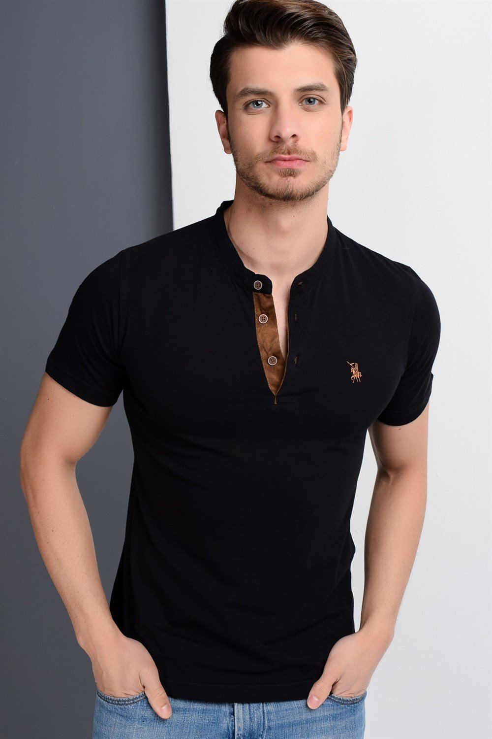 Tricou polo bărbați dewberry