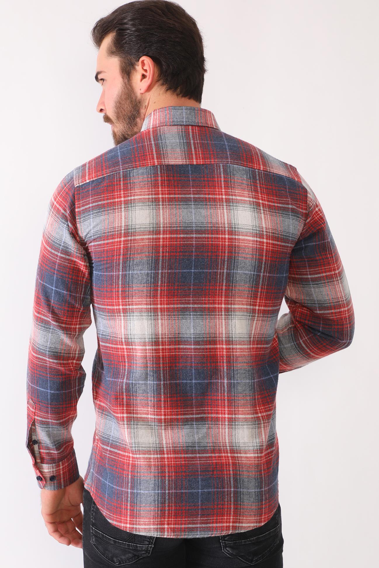 G902 DEWBERRY MEN&#039;S SHIRT-BURGUNDY