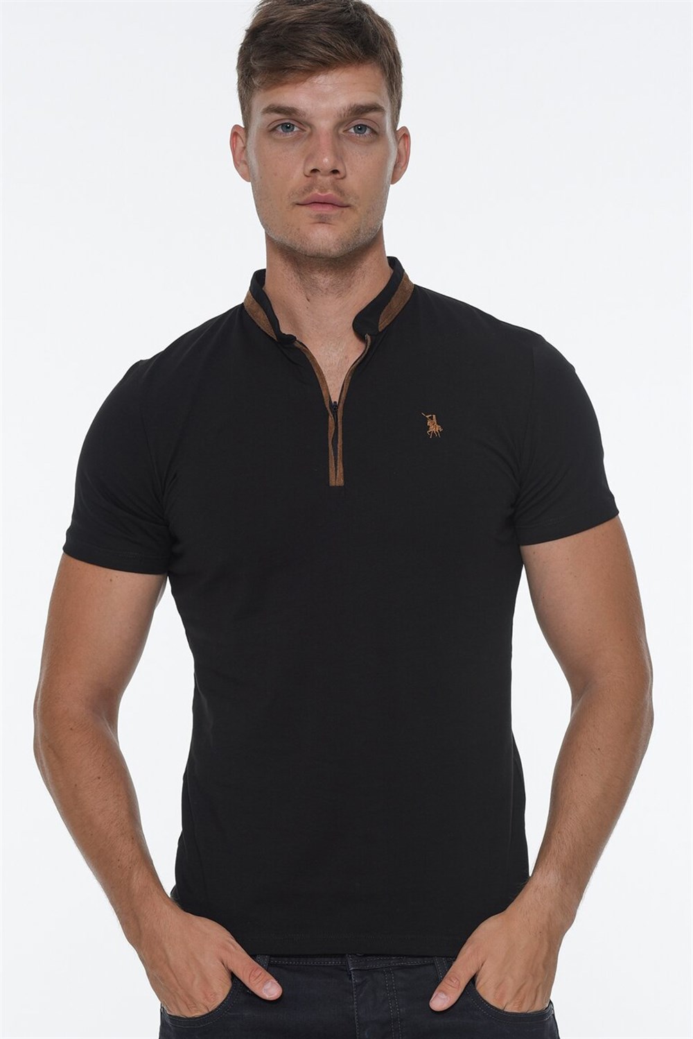 Tricou polo bărbați dewberry