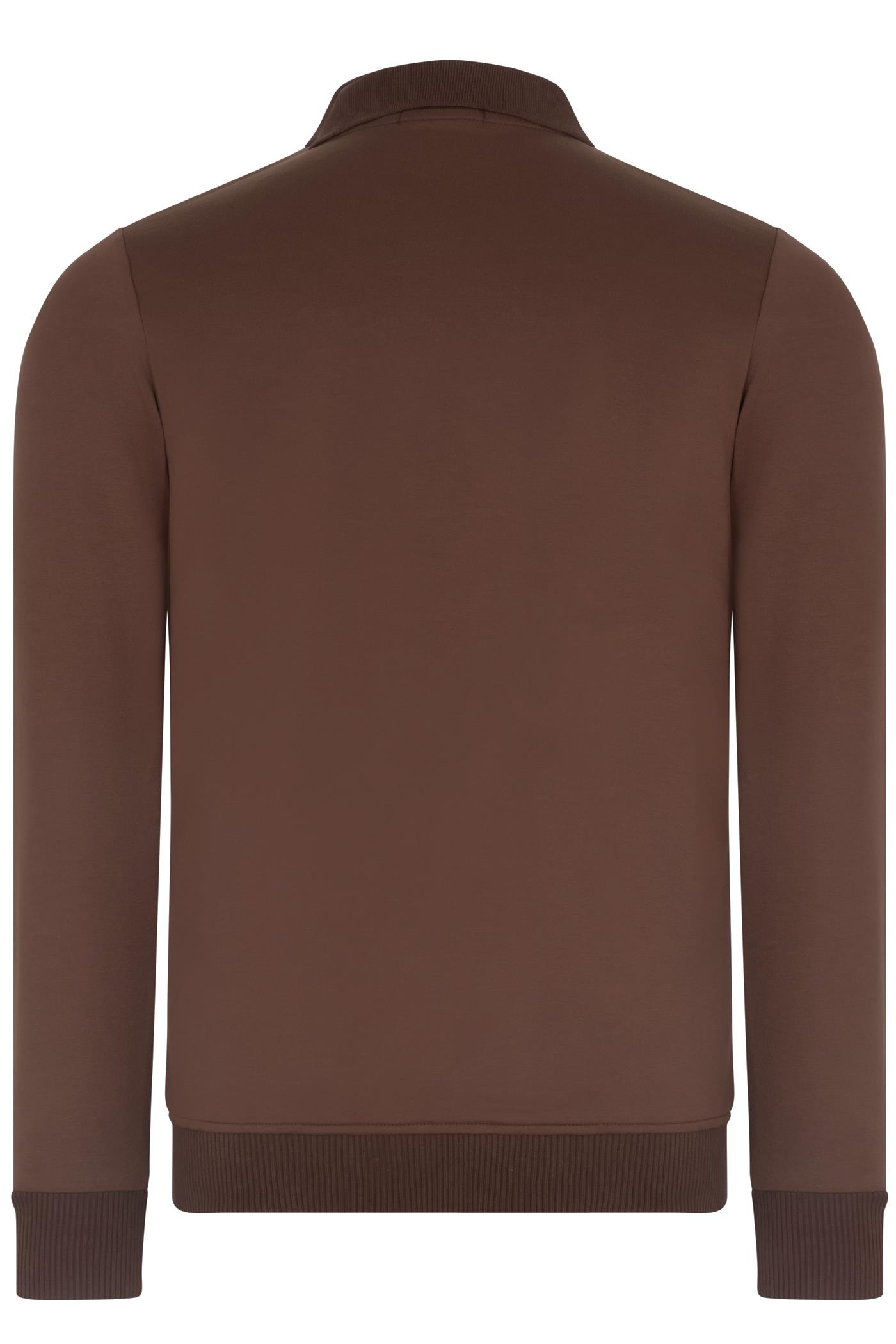 V9007 DEWBERRY MEN'S SWEATSHIRT-BROWN