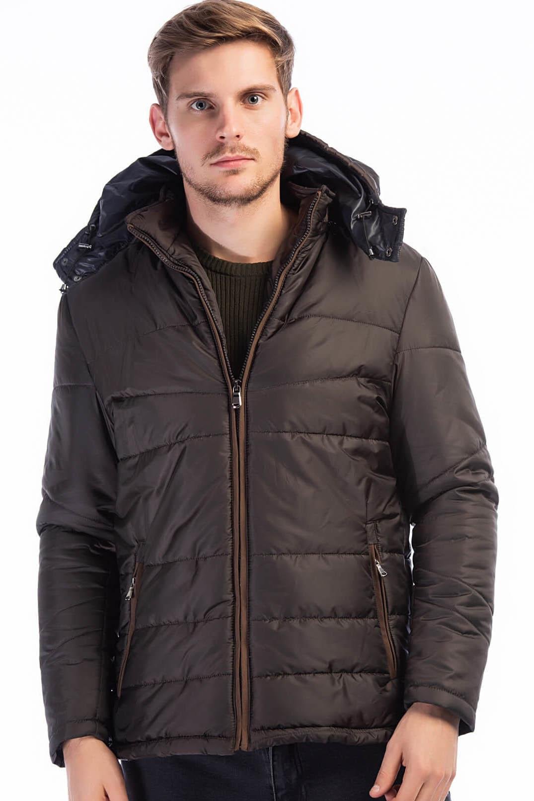 Pánska zimná bunda Dewberry hnedá