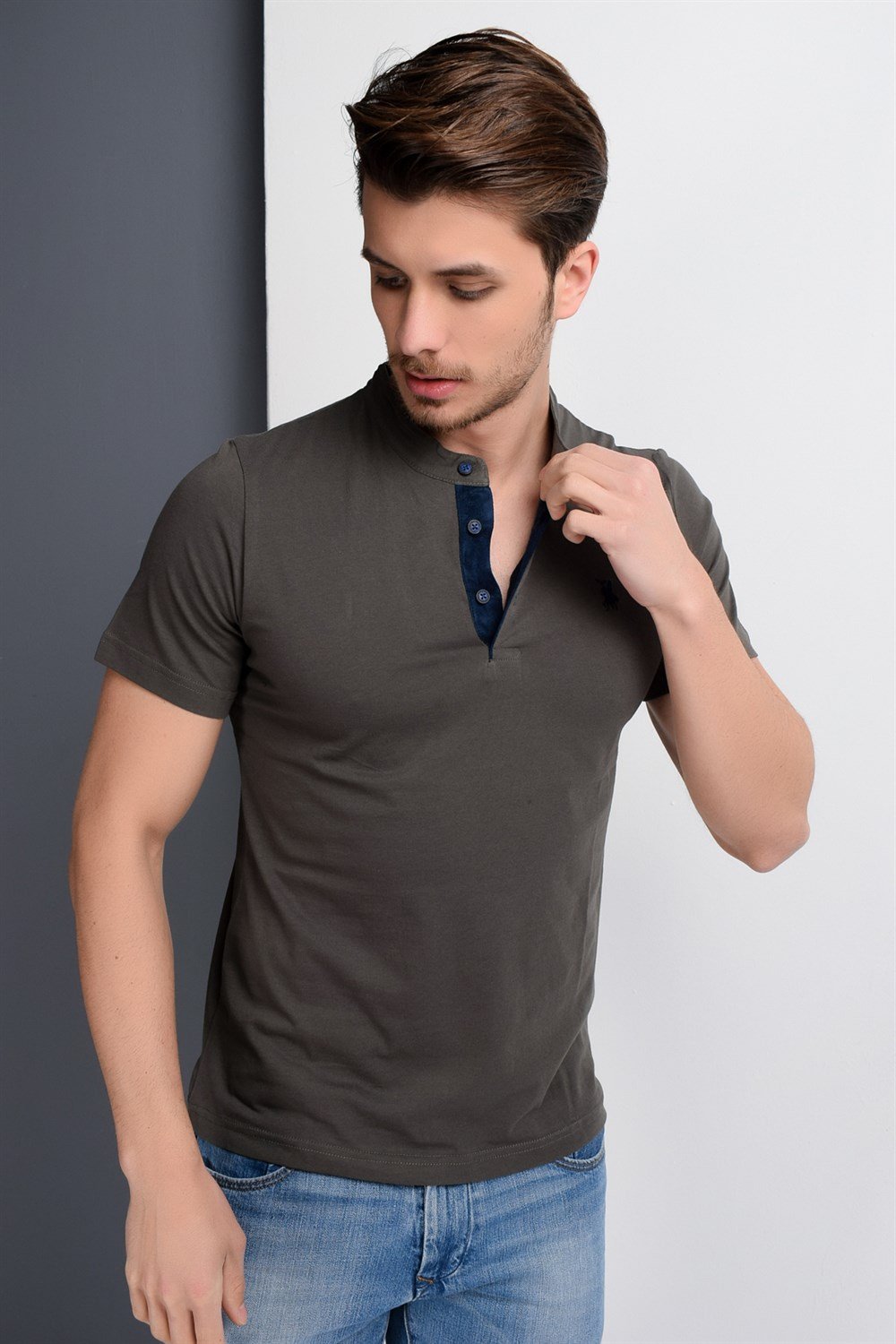 Tricou polo bărbați dewberry