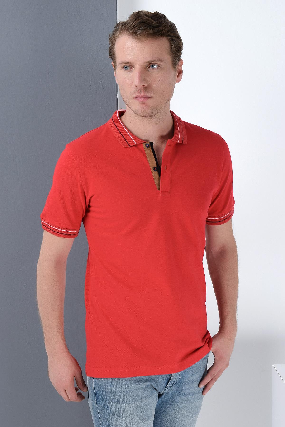 Tricou polo bordo pentru bărbați