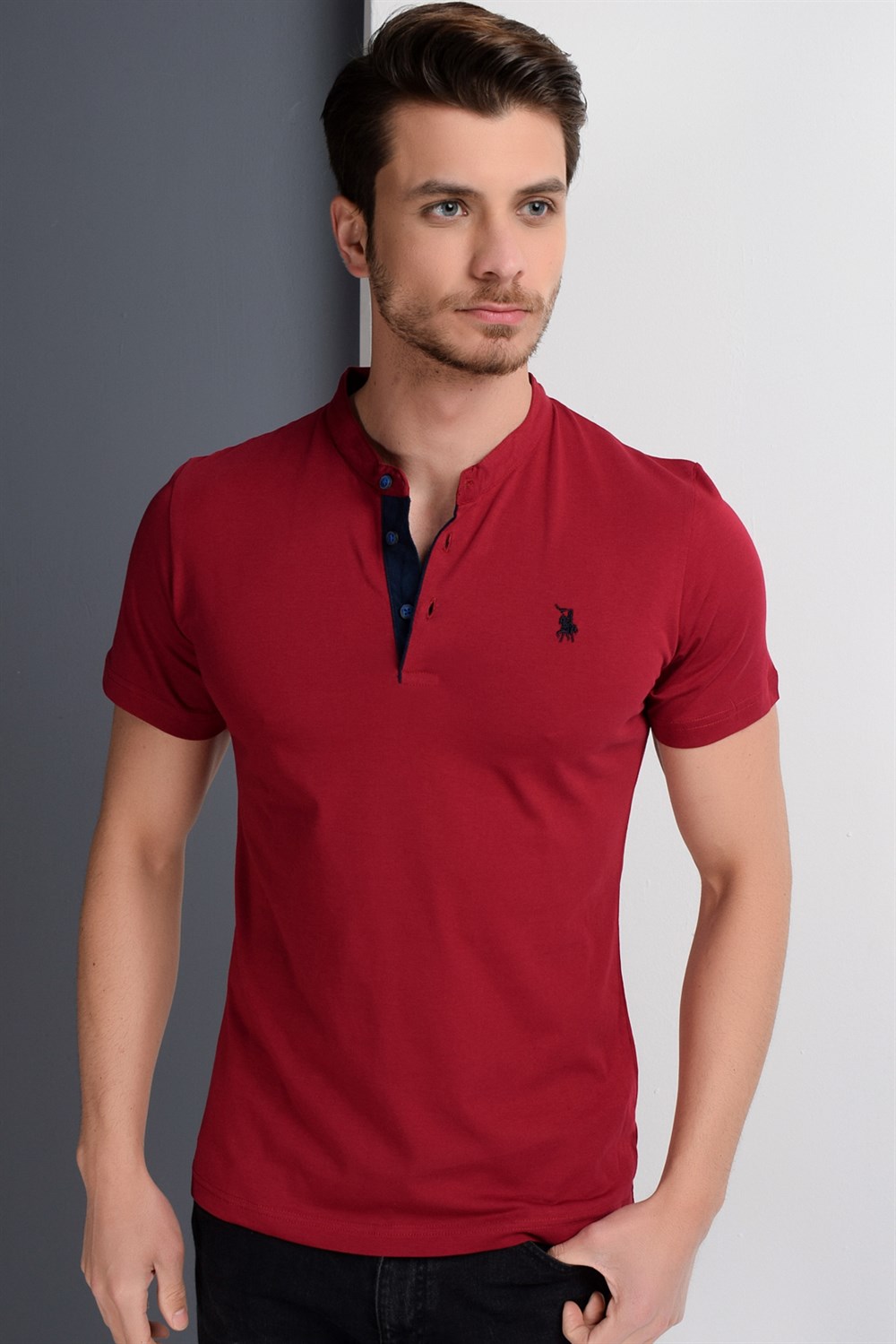 Tricou polo bărbați dewberry