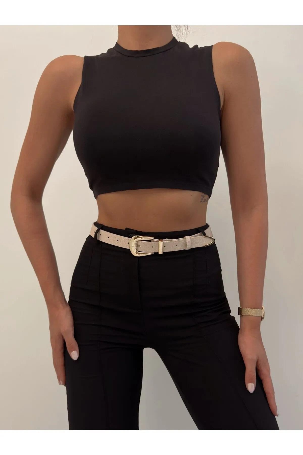 64824 Dewberry Womens Trouser Belt-BEIGE