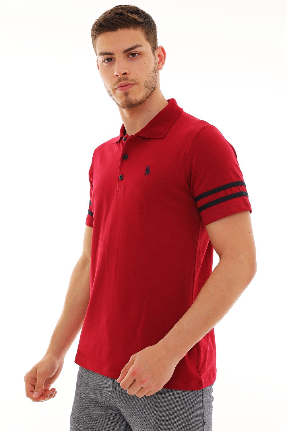 Tricou polo bărbați dewberry