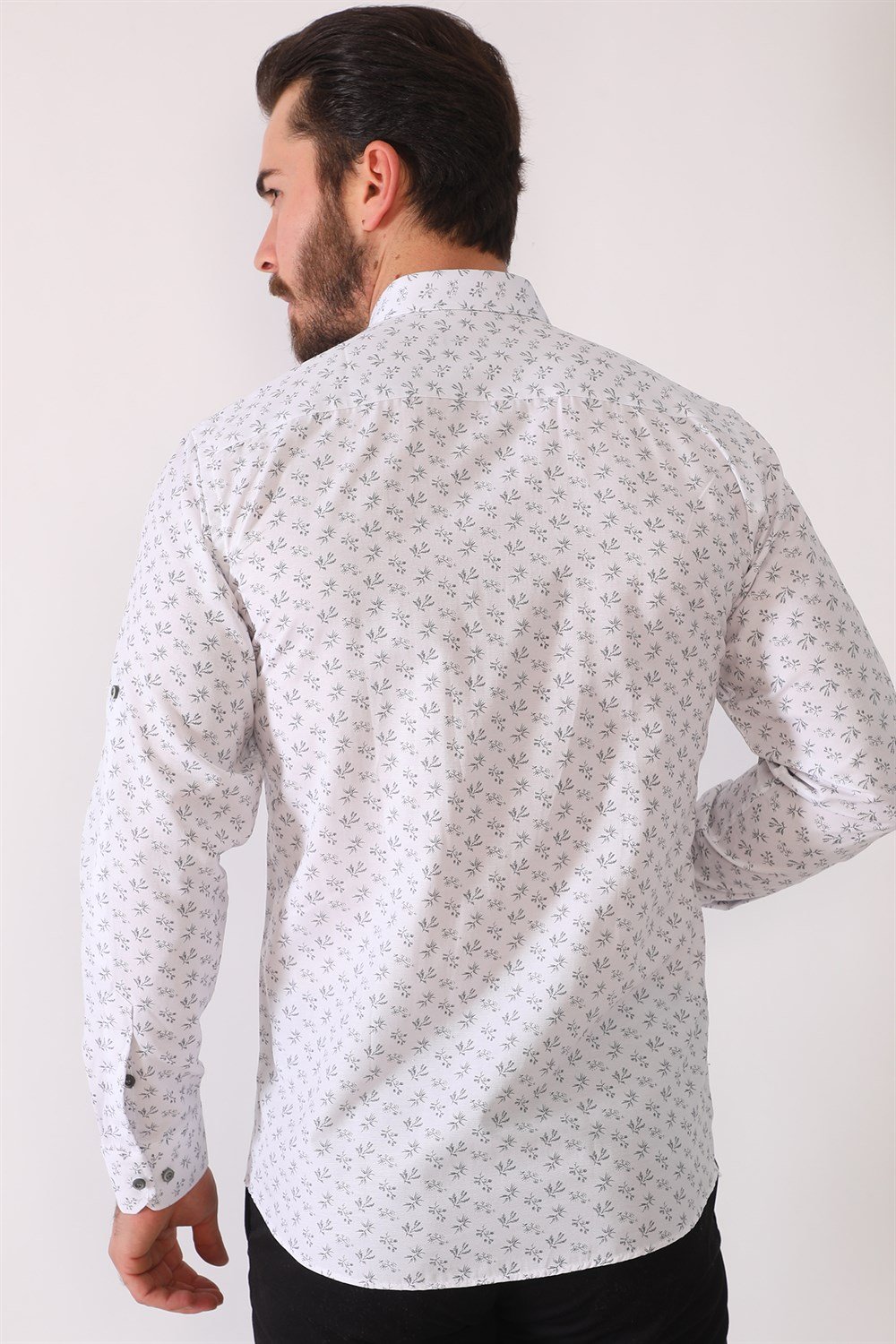 Cămașă albă cu model Dewberry