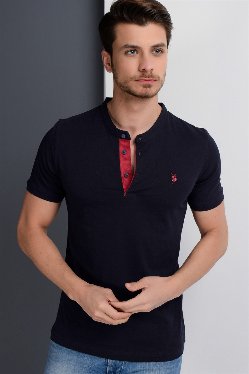 Tricou polo bărbați dewberry