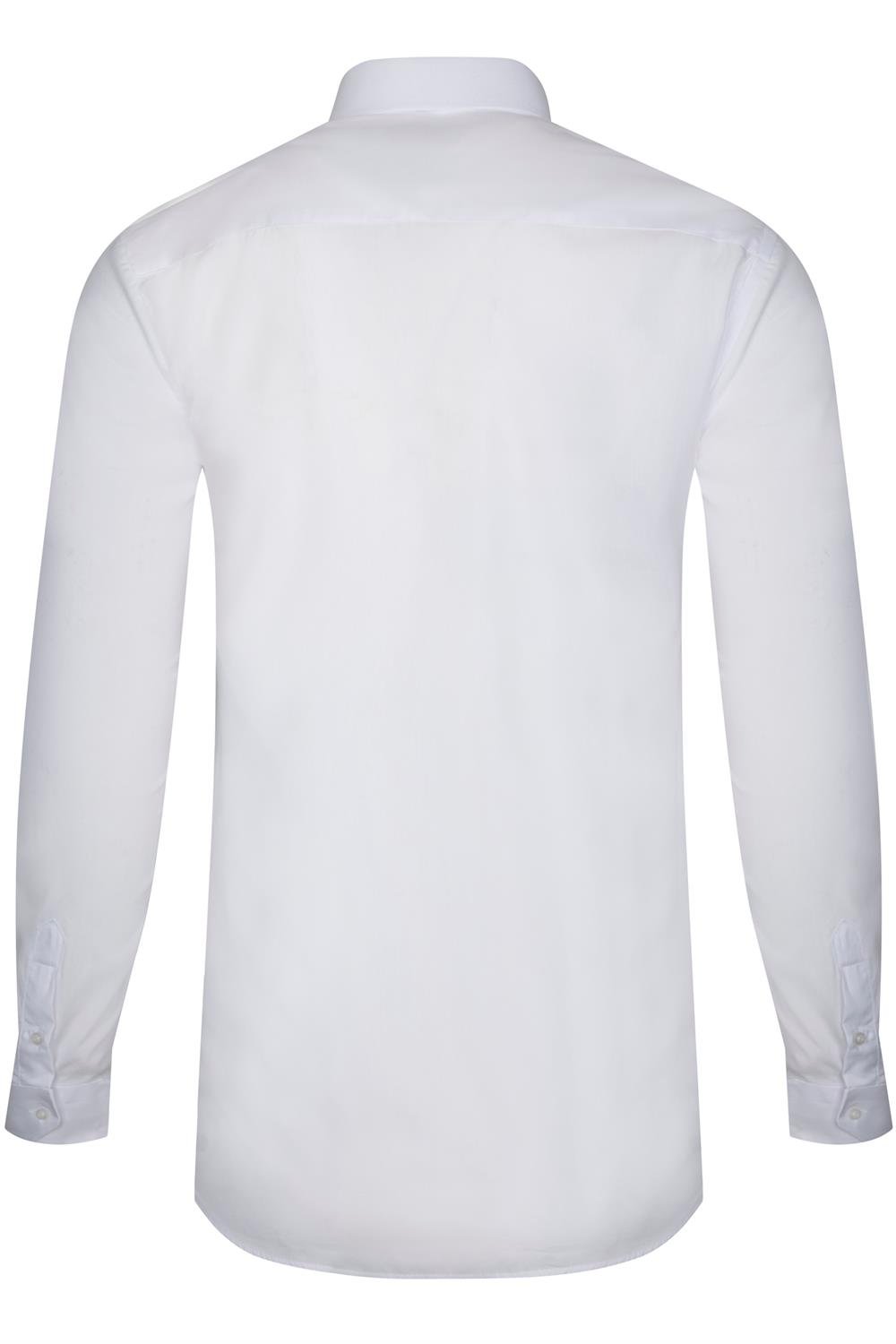 DUAL SET G726 DEWBERRY MENS SHIRTS-WHITE-BEIGE