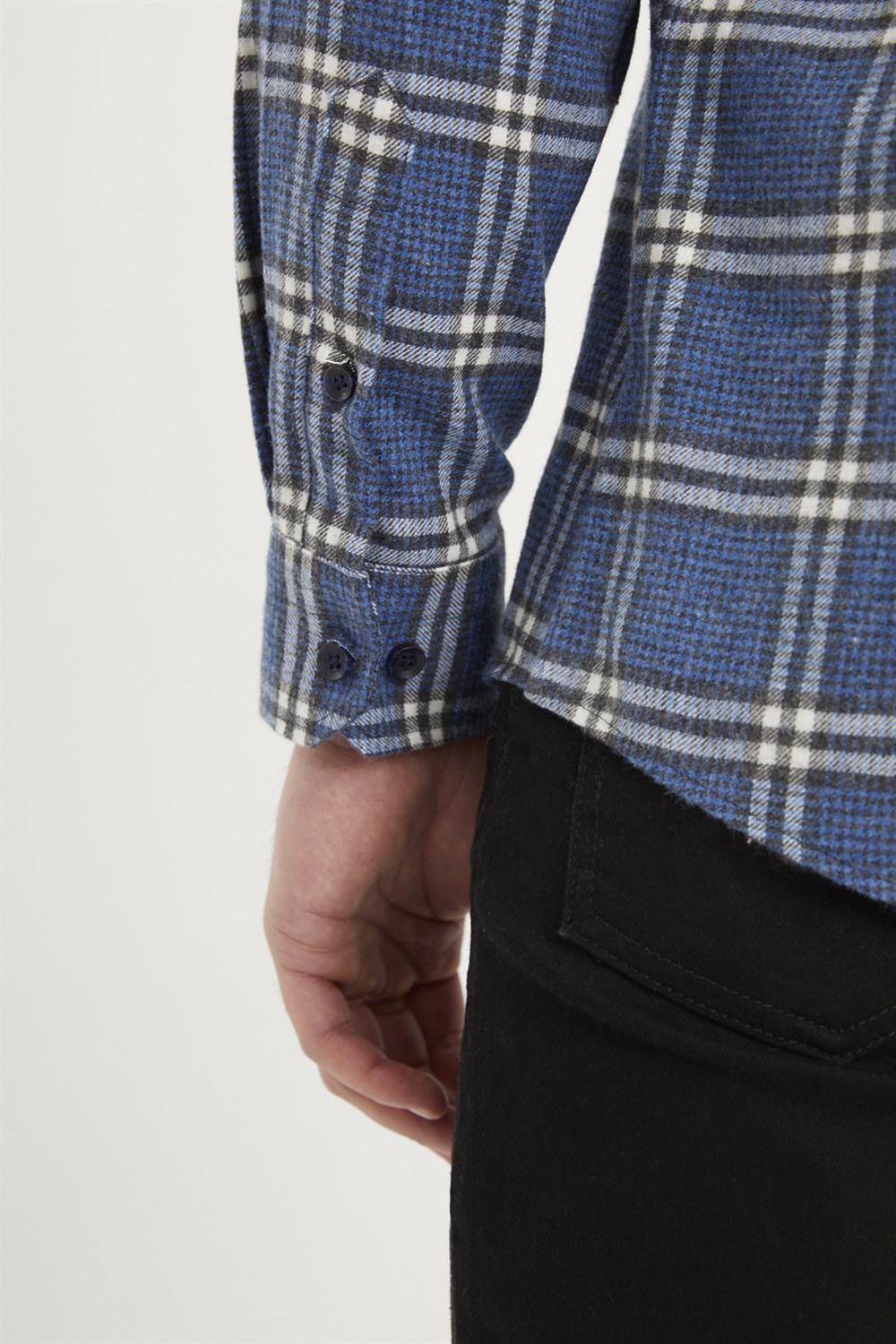 G699 DEWBERRY MEN'S SHIRT-NAVY BLUE