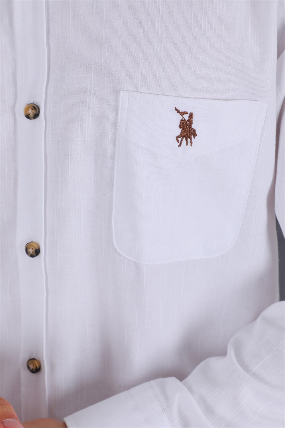 G723 DEWBERRY MEN&#039;S SHIRT-WHITE