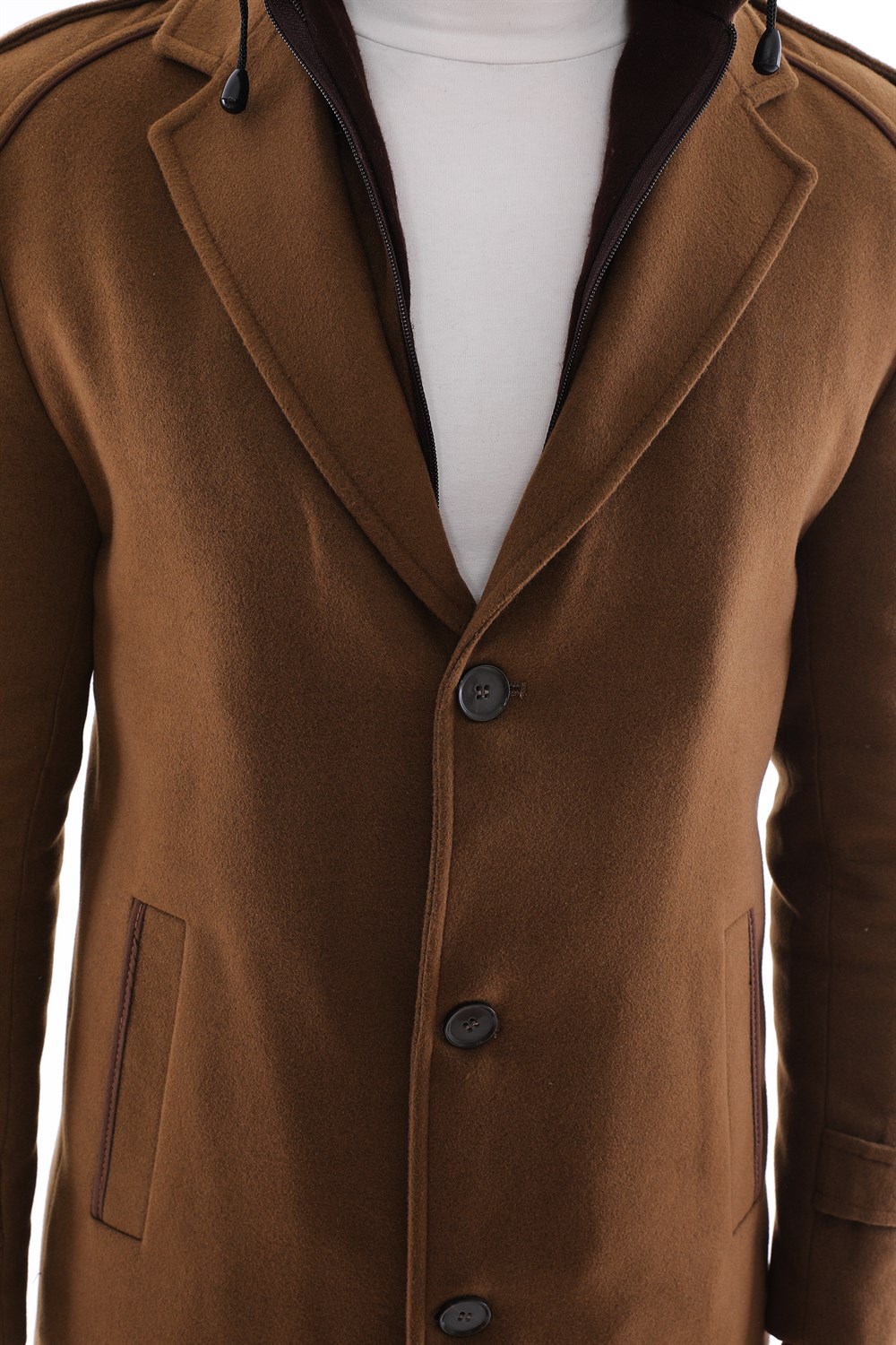 PLT8401 DEWBERRY MEN&#039;S COAT-CAMEL