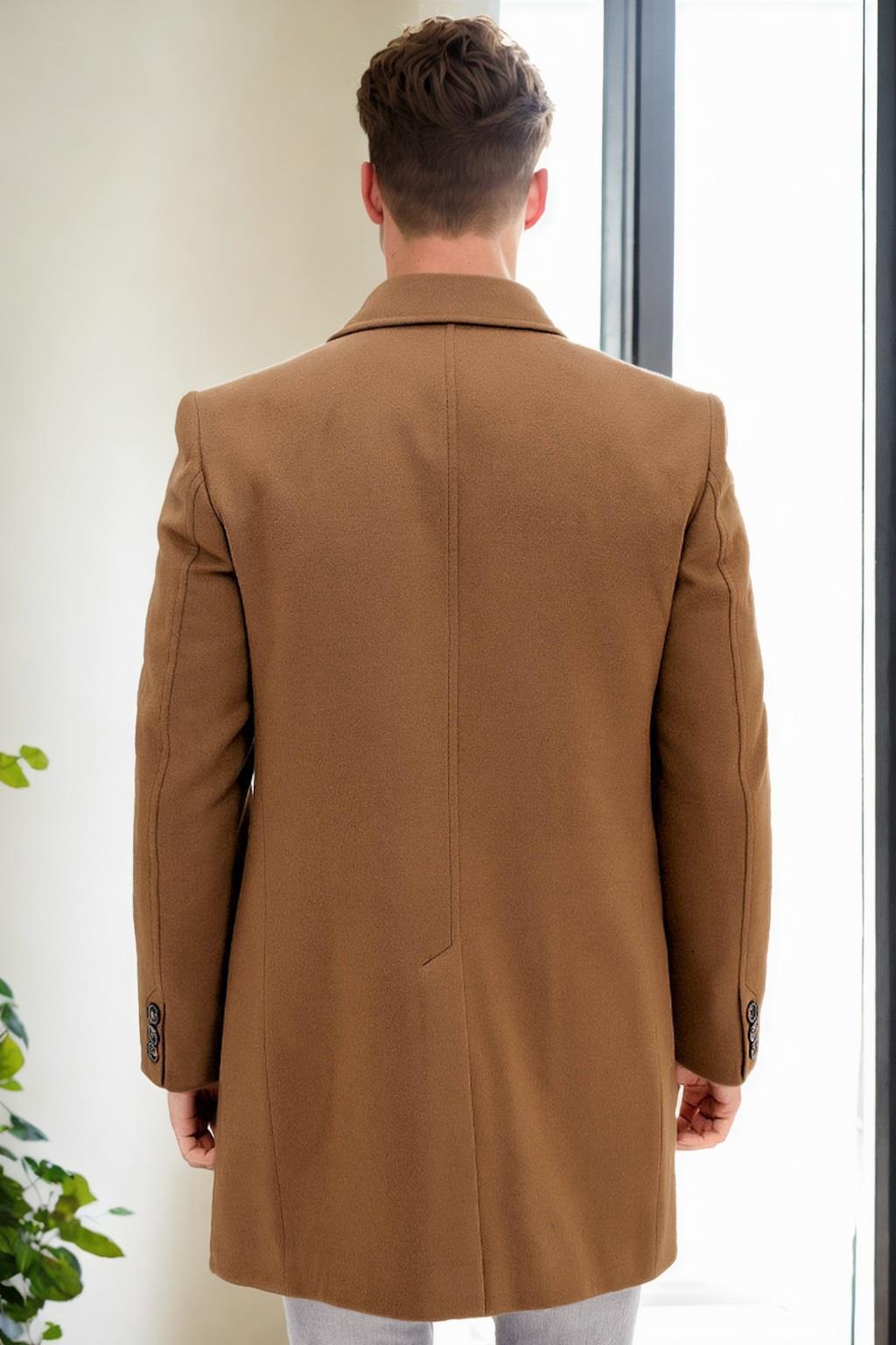 PLT9365 DEWBERRY MEN&#039;S COAT-CAMEL