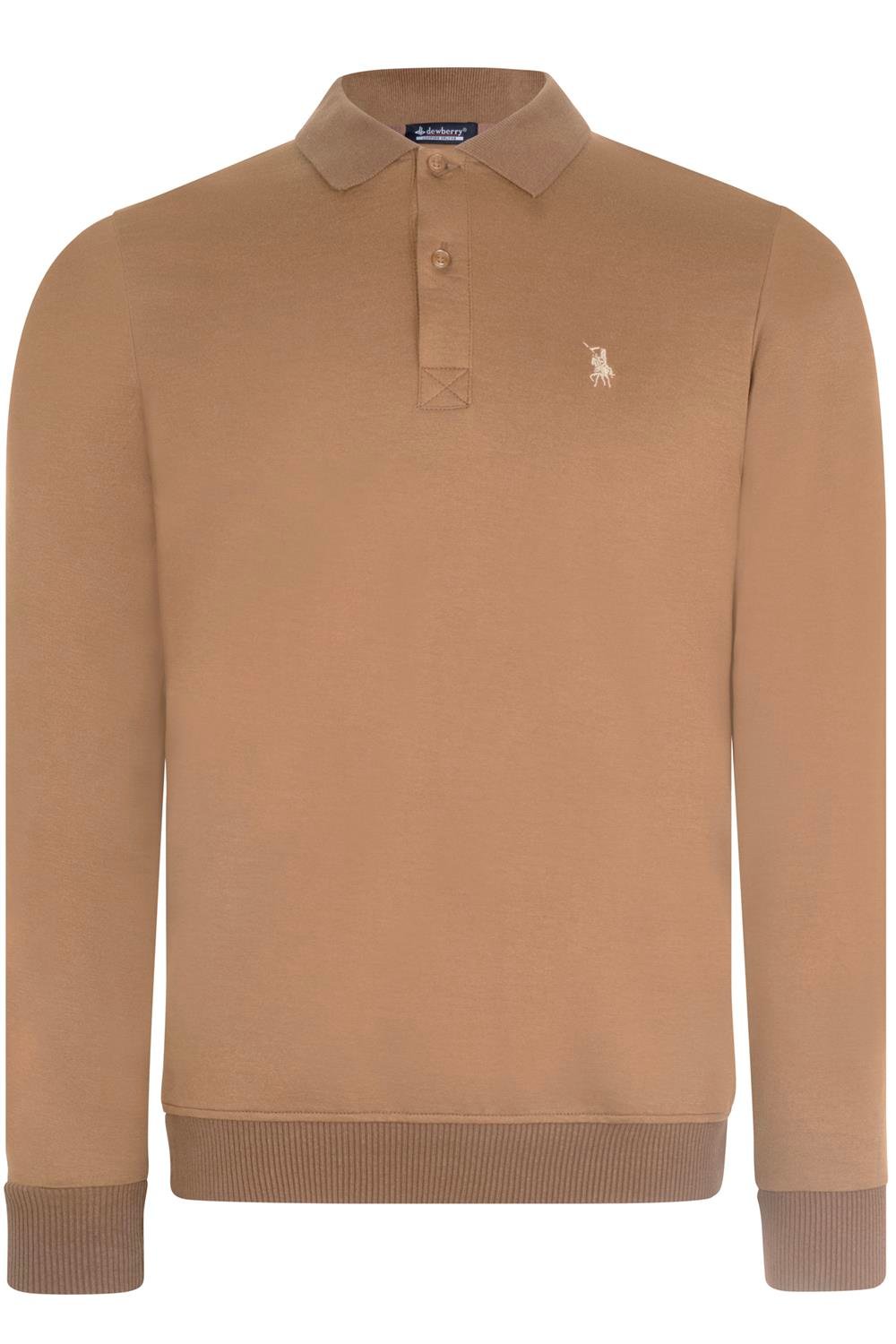 V4007 DEWBERRY MEN'S SWEATSHIRT-CAMEL