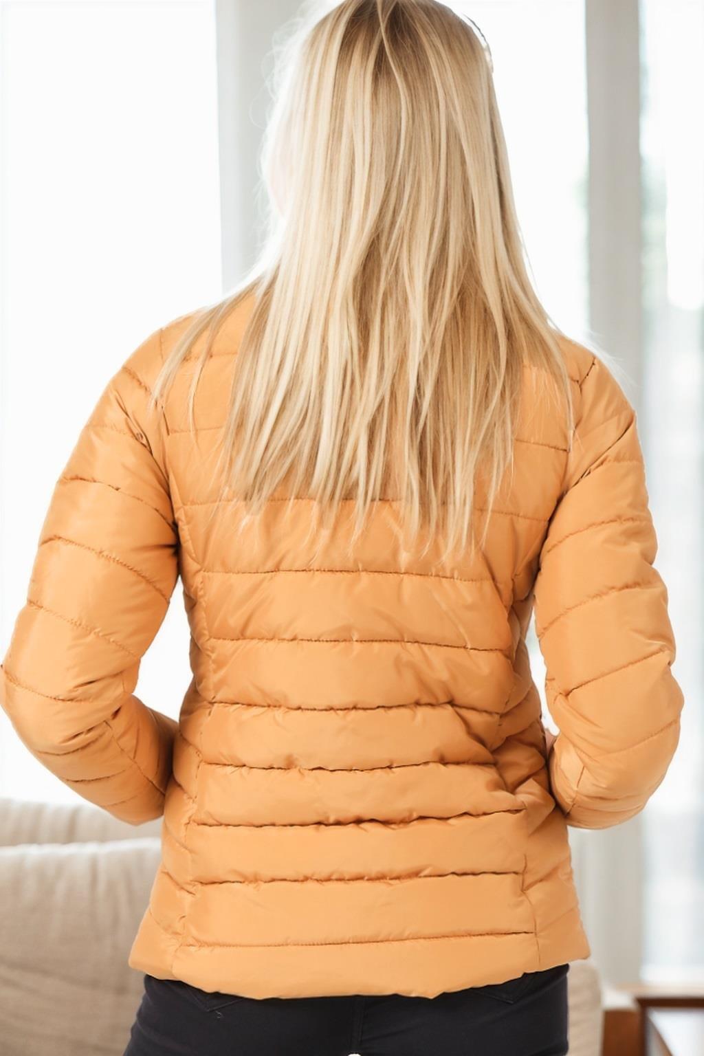 Z9746 DEWBERRY WOMEN&#039;S COAT-MINK