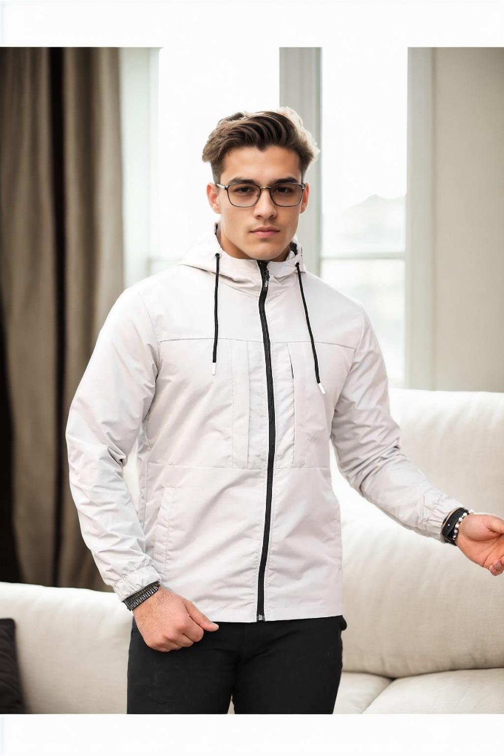 40788 Dewberry Mens Seasonal Coat-BEIGE