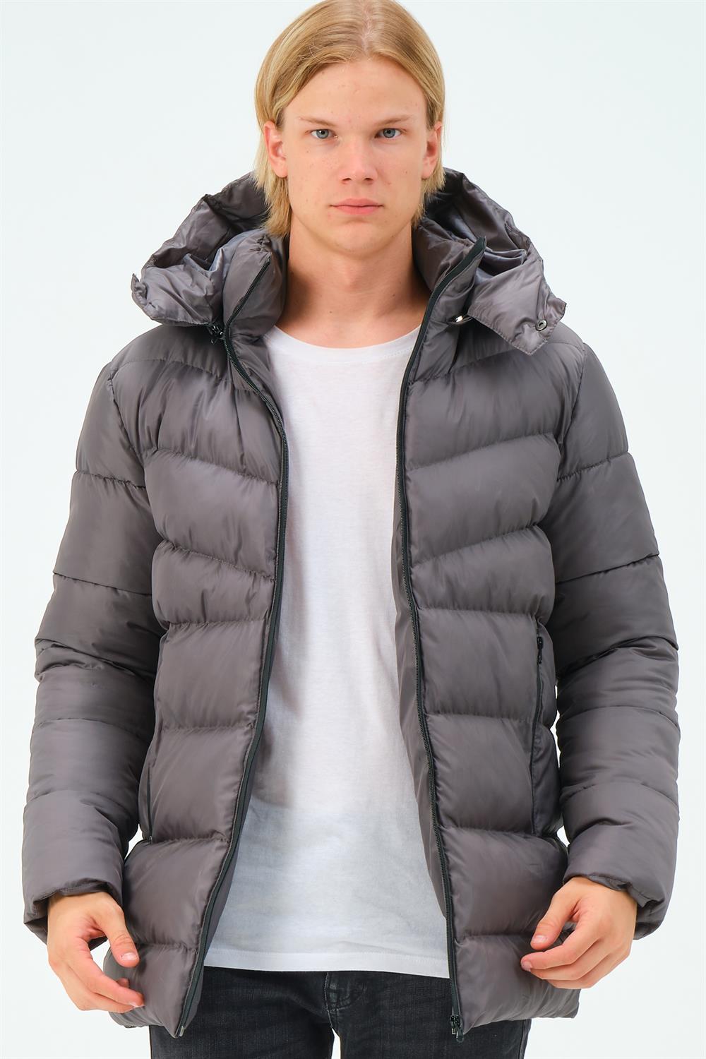 M8659 HAINĂ BĂRBĂTEASCĂ DEWBERRY-ANTRACIT