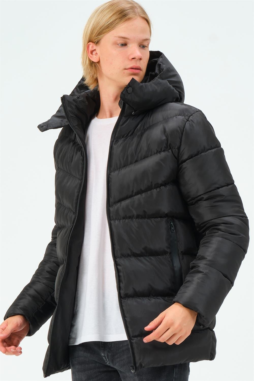 M8659 HAINĂ BĂRBĂTEASCĂ DEWBERRY-NEGRU