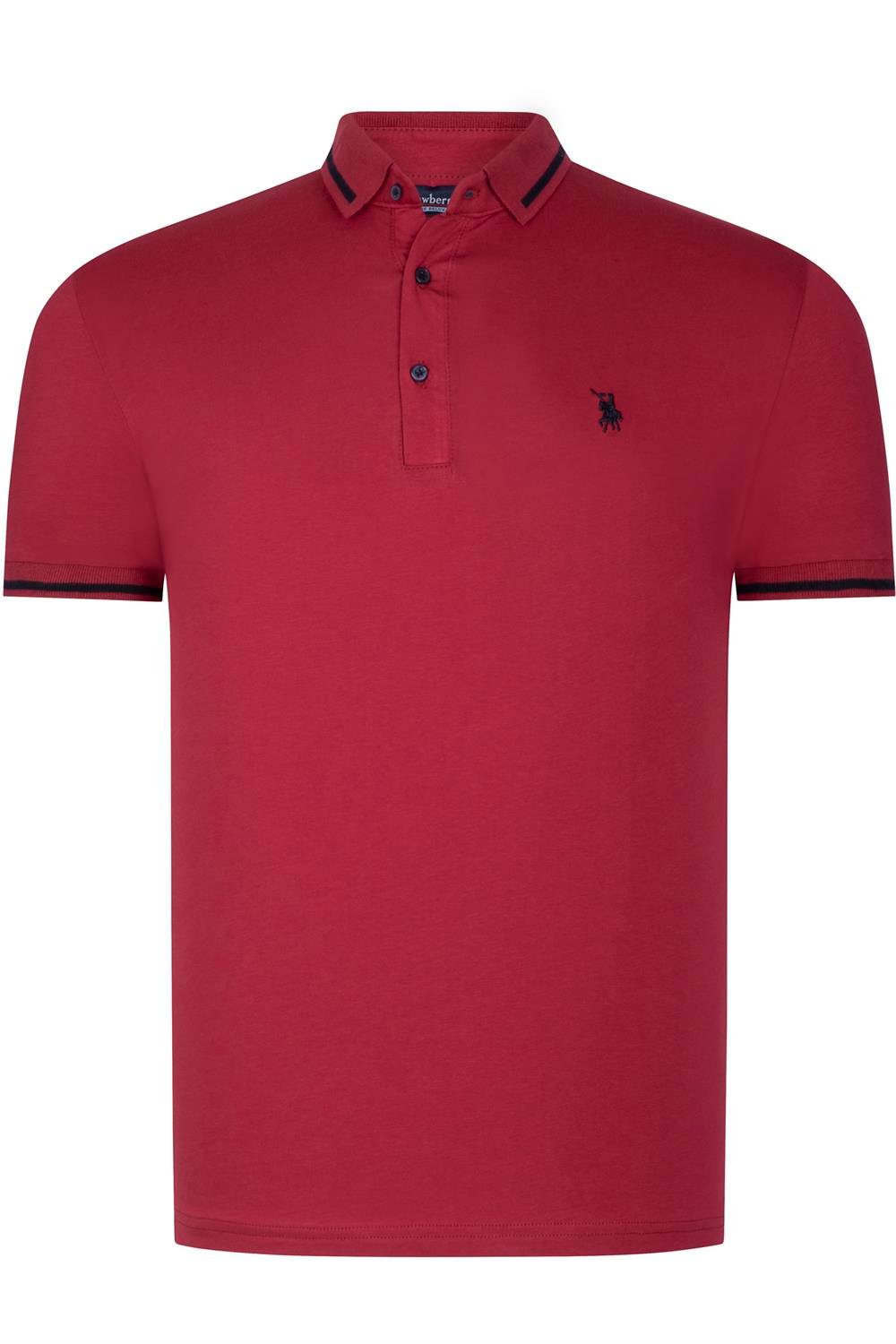Tricou polo de barbati, dewberry
