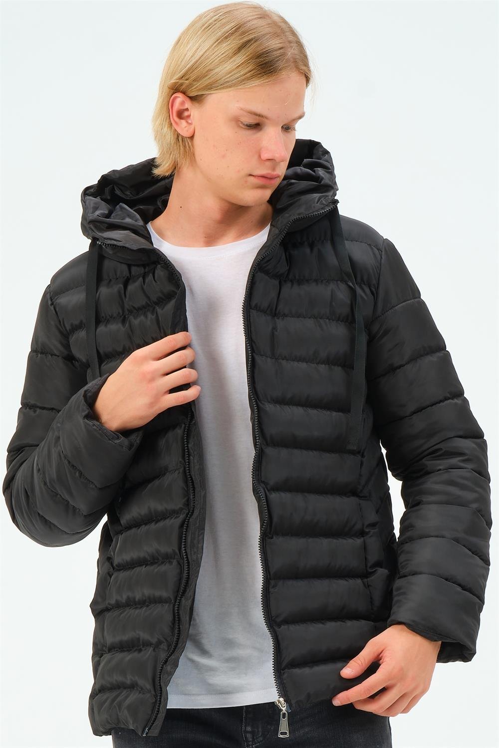 M8658 DEWBERRY MEN'S COAT-BLACK