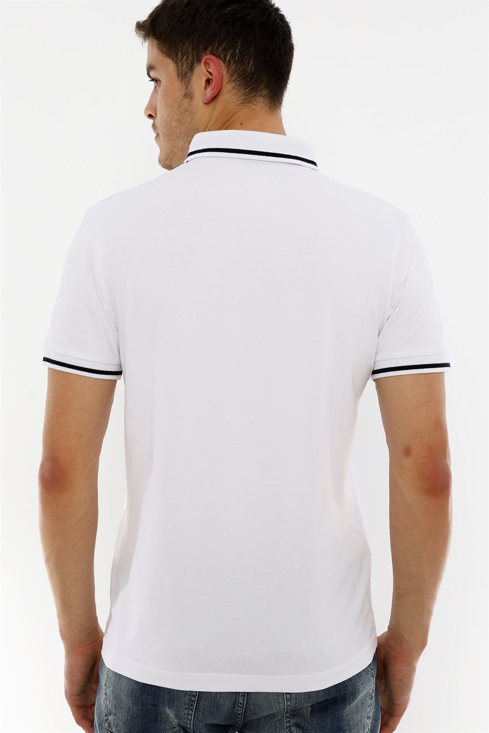 Tricou polo de barbati, dewberry