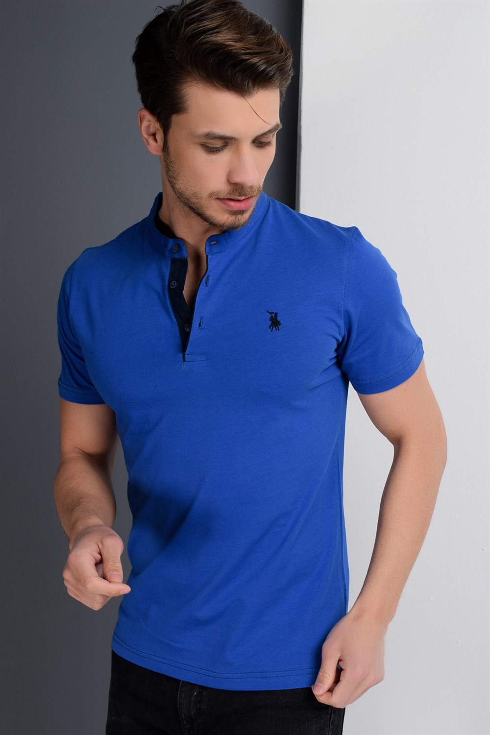 Tricou polo bărbați dewberry
