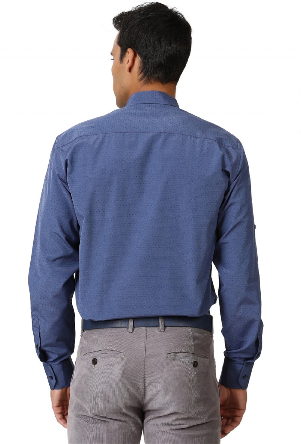 Cămașă albastră bărbătească DEWBERRY