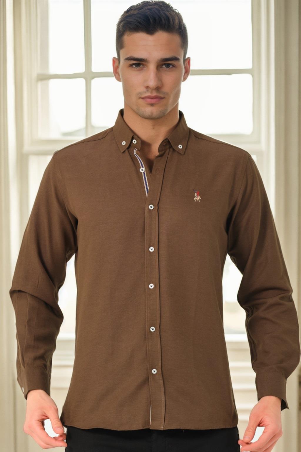 Cămașă Dewberry Earth pentru bărbați