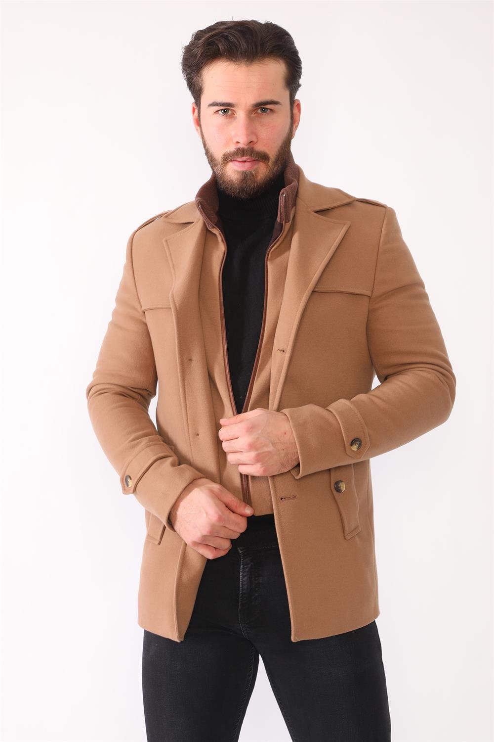 K7542 DEWBERRY MEN&#039;S OUTER-OPEN CAMEL