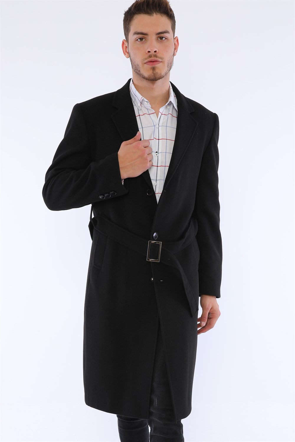 PLT8400 DEWBERRY MEN'S COAT-BLACK