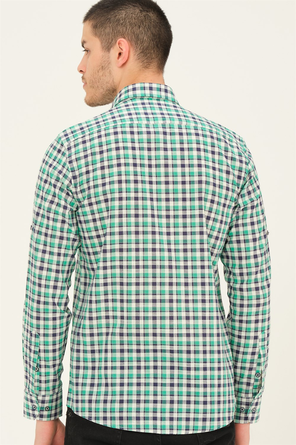Camasa barbati, dewberry Green