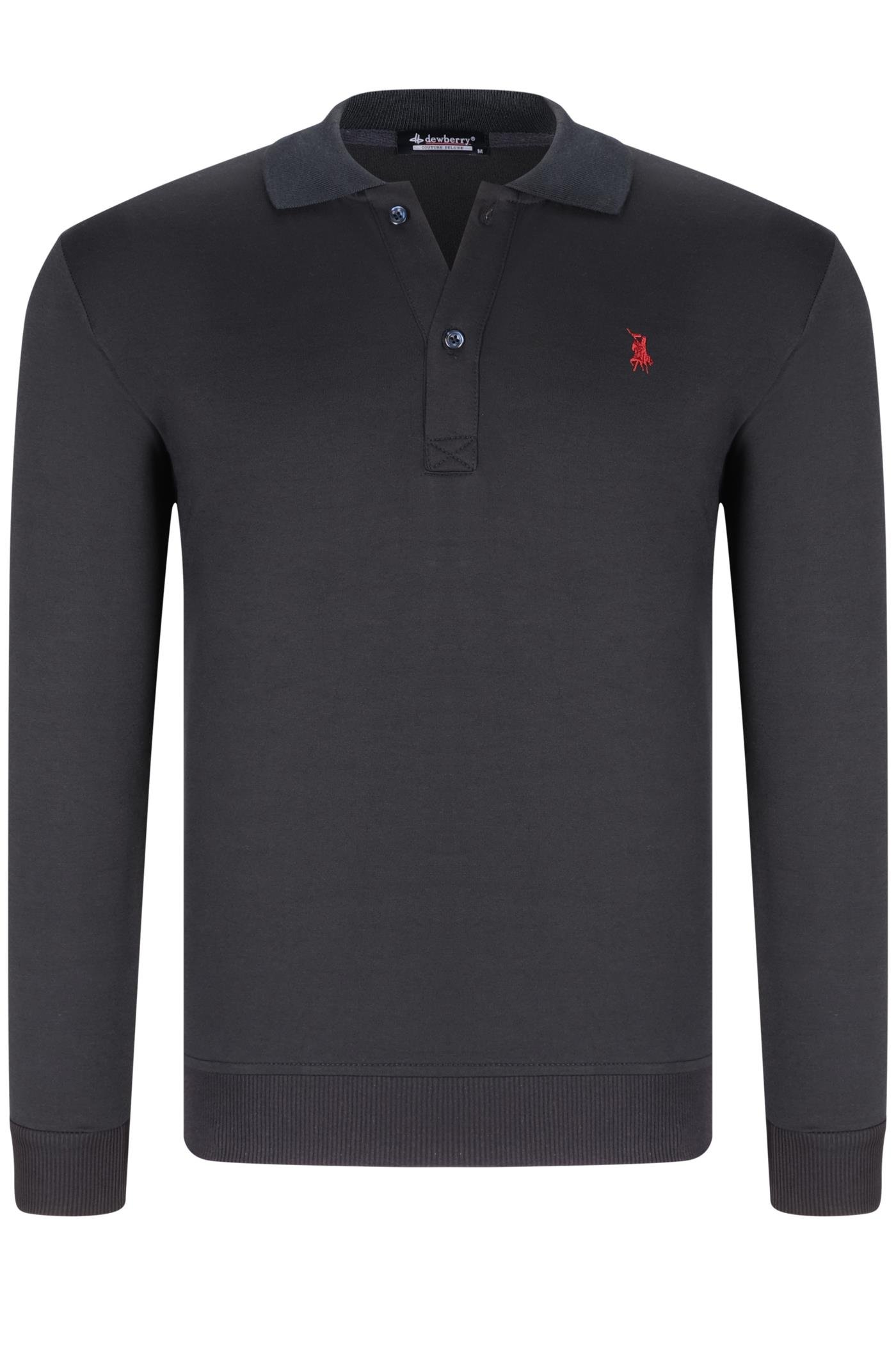 V9007 DEWBERRY MEN'S SWEATSHIRT-NAVY BLUE